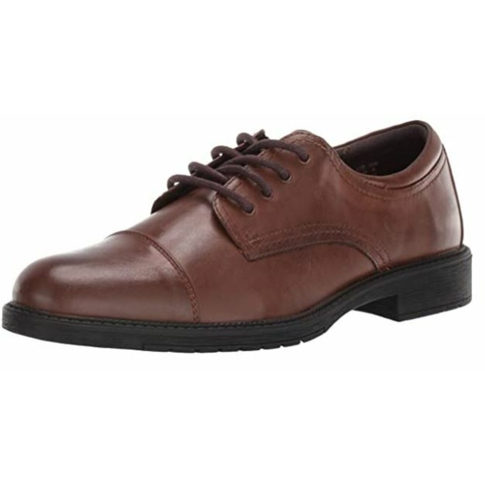 Amazon Essentials Men's Henley Oxford Shoes SIZE 10 BROWN CUSHIONED